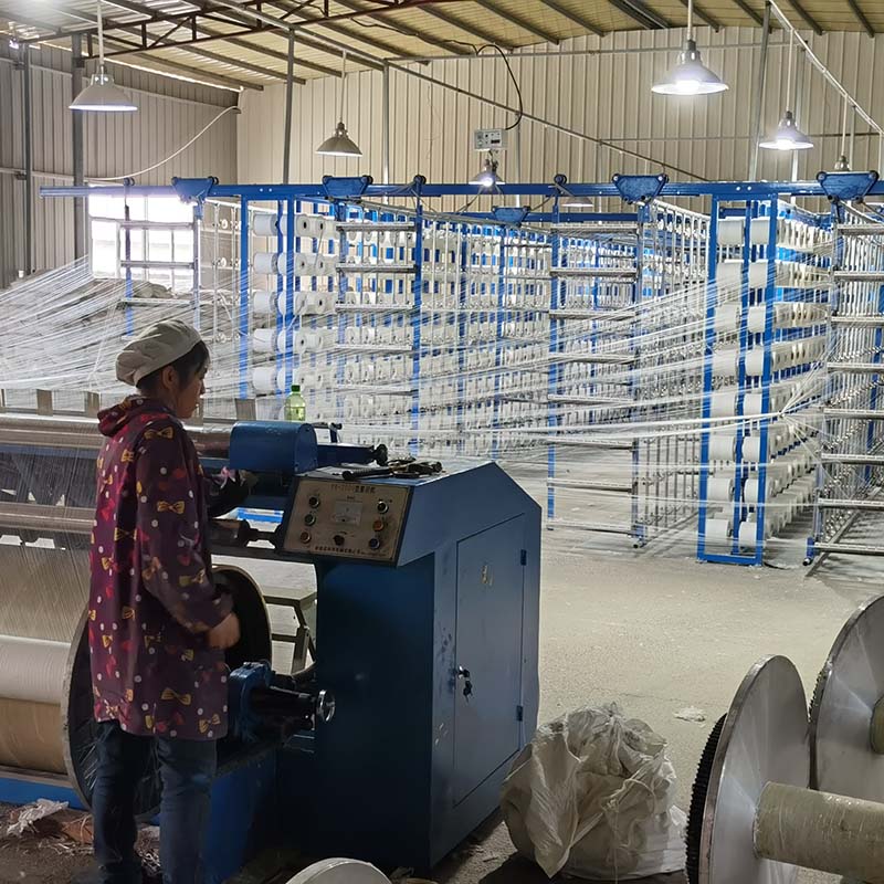 秦安洗洁巾工厂展示